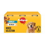 Sainsburys Pedigree Adult Wet Dog Food Mixed In Jelly 6x400g- Buy online at McGrocer