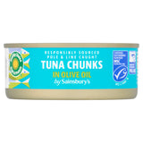 Sainsburys Sainsbury's Tuna Chunks in Olive Oil 145g- Buy online at McGrocer