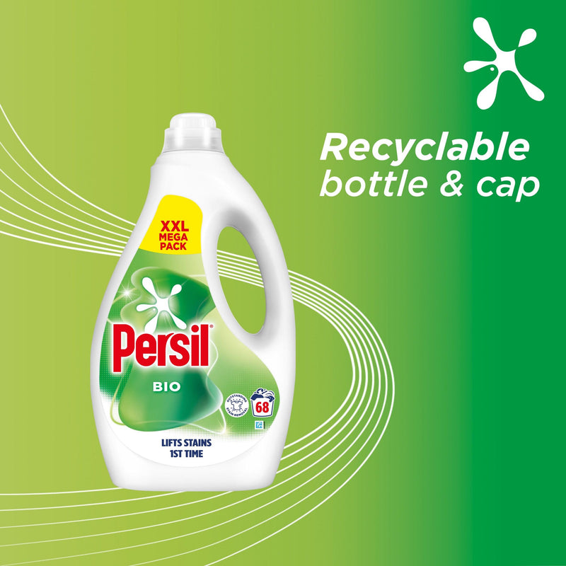 Persil bio laundry washing liquid detergent 1.836L, UK version