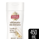 Sainsburys Imperial Leather Ultimate Moisture Vanilla & White Orchid Body Wash 450ml- Buy online at McGrocer