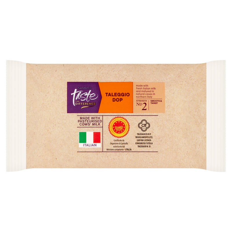 Sainsbury's Taste the Difference Taleggio cheese 200g, imported from the UK