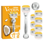 Venus Comfortglide Coconut Plus Olay razor blades 8-count (British brand)