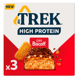 Sainsburys Trek High Protein Biscoff Protein Bar 3 x 44g- Buy online at McGrocer