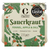 Sainsburys The Cultured Collective Fennel, Apple & Dill Sauerkraut 235g- Buy online at McGrocer