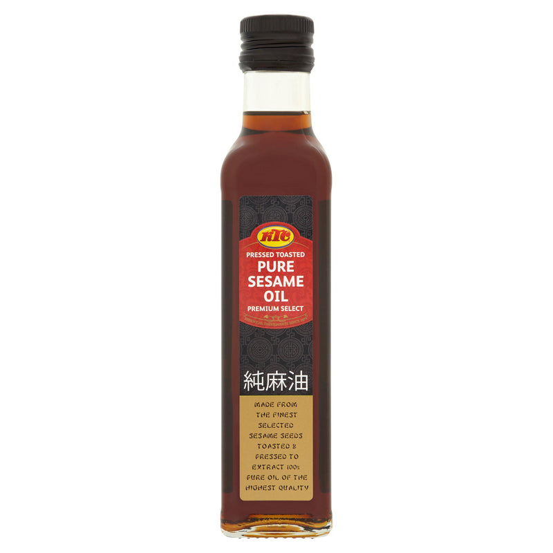 KTC pressed toasted sesame oil 250ml (British brand)