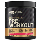 Sainsburys Optimum Nutrition Gold Standard Pre Workout Powder Watermelon Flavour 30 Servings 330g- Buy online at McGrocer