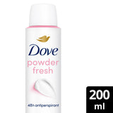 Sainsburys Dove Women Powder 48h Antiperspirant Deodorant 200ml- Buy online at McGrocer