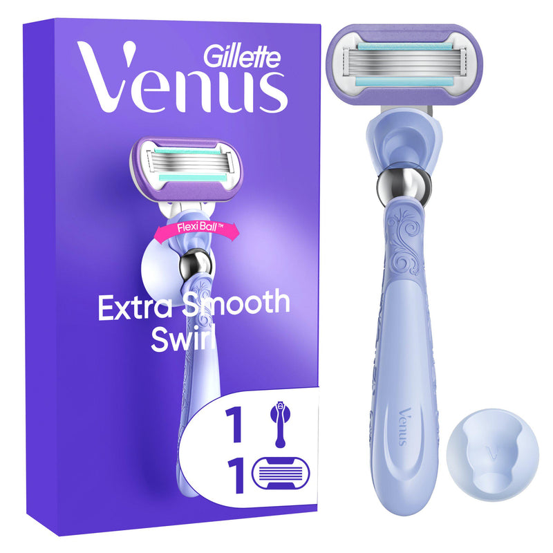 Gillette Venus Swirl Razor Flexball handle, UK version