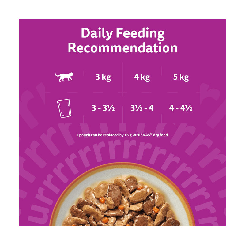Whiskas wet cat food pouches Country Collection Mix 12 x 85g, UK version