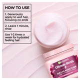 Garnier grape moisture hair mask, UK version
