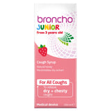 Sainsburys Bronchostop Junior Children's Cough Syrup Strawberry 200ml- Buy online at McGrocer