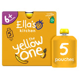 Sainsburys Ella's Kitchen Organic The Yellow One Smoothie Baby Food Pouch Multipack 5x90g- Buy online at McGrocer