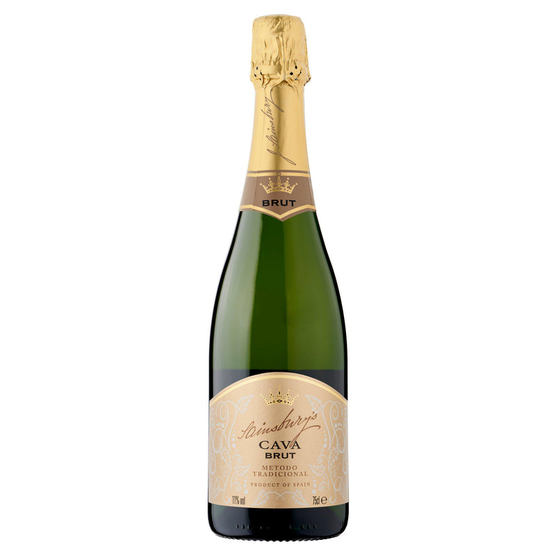 Sainsbury's Cava Brut sparkling wine 75cl, UK version