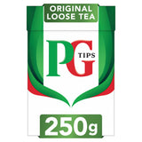 PG Tips Original Loose Leaf Tea 250g, imported from the UK
