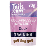Sainsburys Tails.com Inner Vitality Cold Pressed Duck Rewards Dog Treats 70g- Buy online at McGrocer