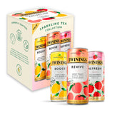 Twinings sparkling tea collection three flavours 4x250ml, imported from the UK