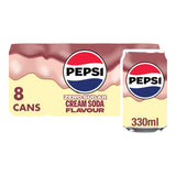 Pepsi Treats Cream Soda Cans 8 x 330ml, imported from the UK