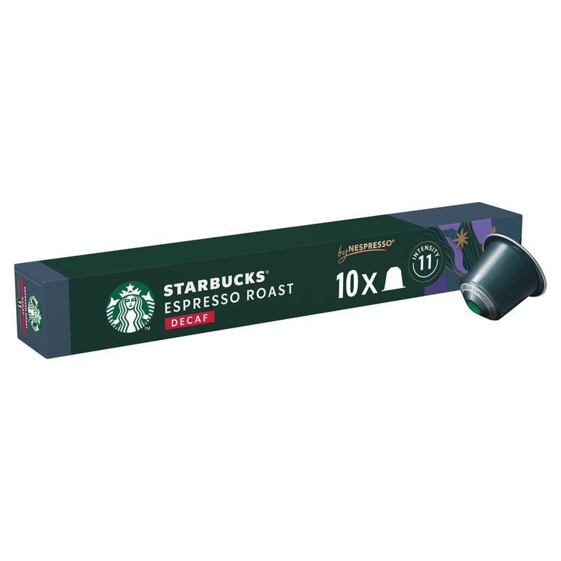 Starbucks decaf espresso coffee pods 10 capsules, imported from the UK