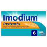 Sainsburys Imodium Instants Diarrhoea Relief Tablets - 6 Tablets- Buy online at McGrocer