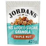 Sainsburys Jordans No Added Sugar Triple Nut Granola Breakfast Cereal 425g- Buy online at McGrocer