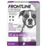 Sainsburys Frontline Plus Spot On Dog Flea and Tick Treatment 20-40kg- Buy online at McGrocer