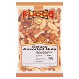 Fudco Deluxe Assorted Nuts 250g, imported from the UK