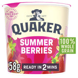 Quaker Summer Berries porridge pot 58g, UK version