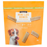 Sainsbury's Mini Log Bone dog treats chicken 200g, imported from the UK