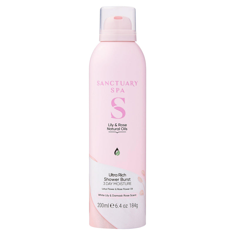 Sanctuary Spa Lily and Rose shower burst 200ml, UK version