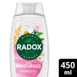Sainsburys Radox Feel Moisturised Shower Gel Chamomile & Oat Body Wash 450ml- Buy online at McGrocer