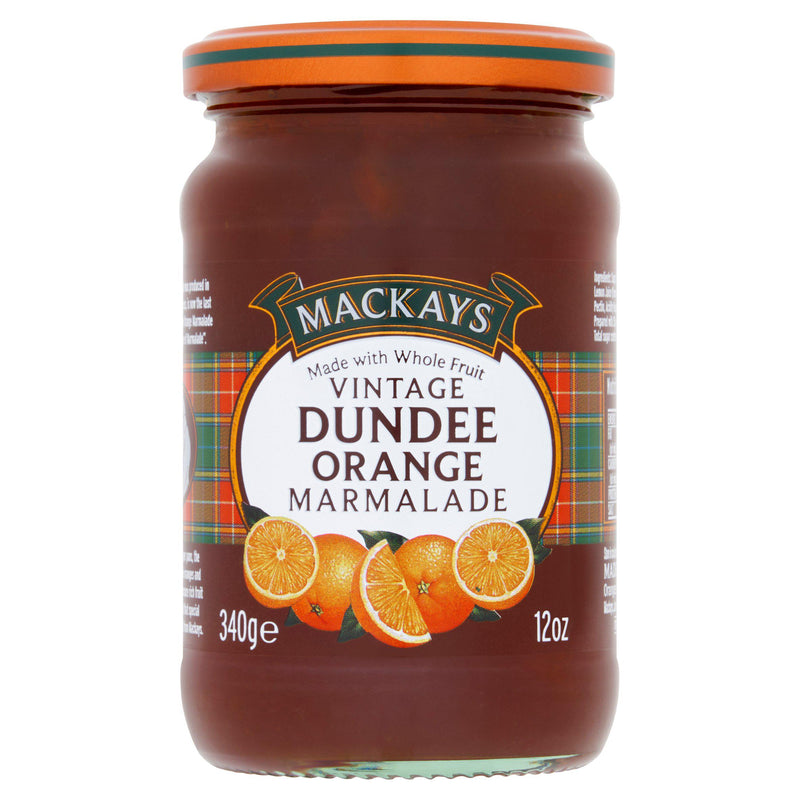 Mackays vintage orange marmalade 340g, imported from the UK