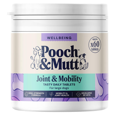 Sainsburys Pooch & Mutt Joint Supplement Large Dogs 60 Tablets 100g- Buy online at McGrocer