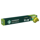 Starbucks Guatemala coffee pods Blonde roast 10 capsules, imported from the UK