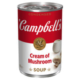 Campbell's condensed cream of mushroom soup 294g, imported from the UK
