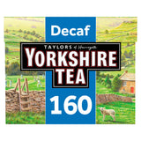 Yorkshire Tea Decaf Tea Bags Black x160 (British brand)