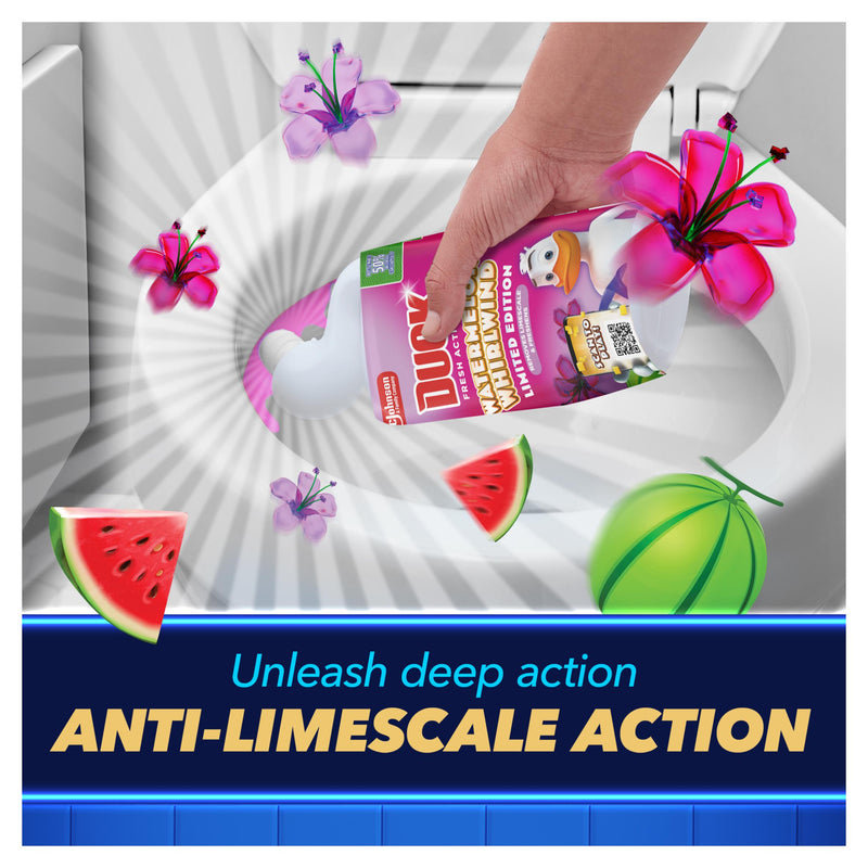 Duck Watermelon Whirlwind toilet cleaner 750ml, imported from the UK