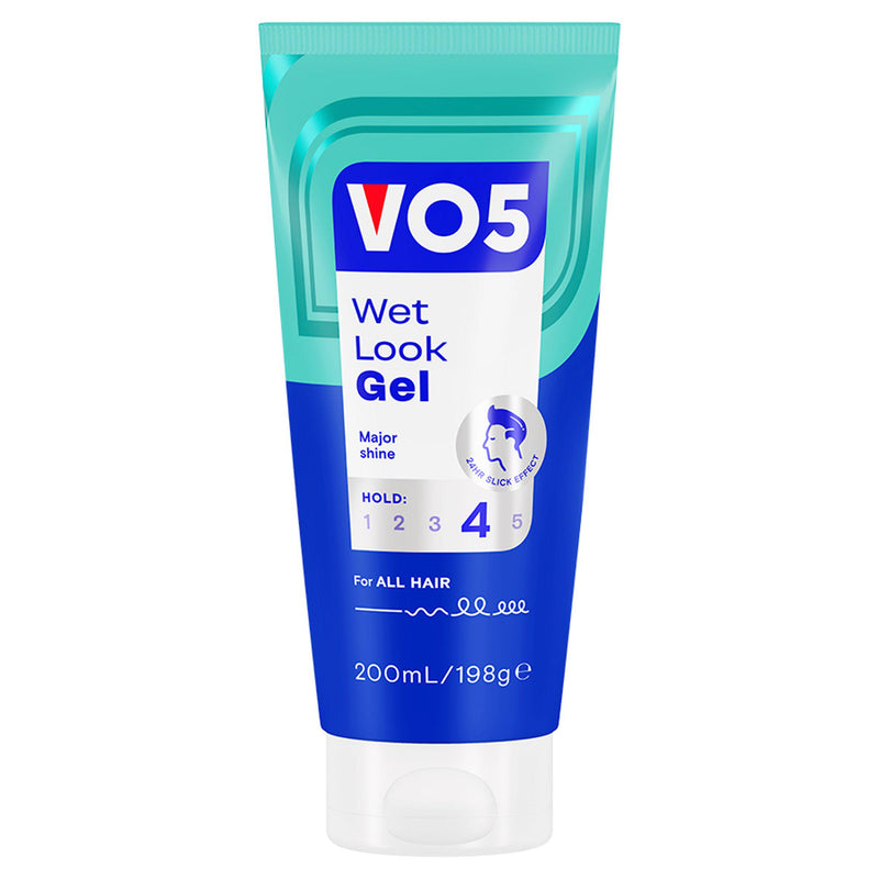 VO5 Wet Look Styling Gel 200ml, imported from the UK