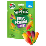 Sainsburys Rowntree's Fruit Pastilles Lollies Sweets 130g Sharing Bag- Buy online at McGrocer