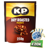KP dry roasted peanuts 250g, imported from the UK