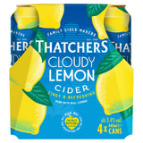 Thatchers cloudy lemon cider 4x440ml multi-pack - British product