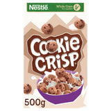 Sainsburys Nestle Cookie Crisp Chocolate Chip Cookie Breakfast Cereal 500g- Buy online at McGrocer