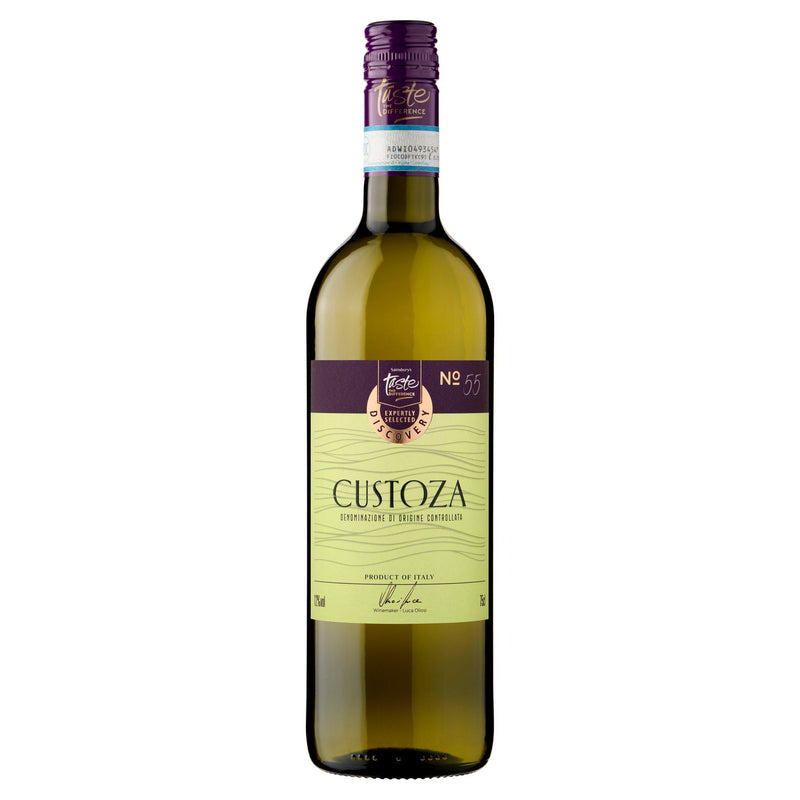 Sainsbury's Taste the Difference Custoza white wine 75cl, imported from the UK