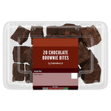 Sainsbury's brownie mini bites with dark and milk chocolate 180g - British product