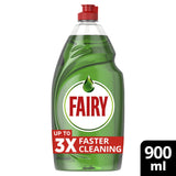 Fairy washing up liquid Platinum Quickwash Original 900ml - British product