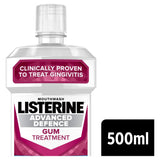 Listerine Advanced Defence Gum Treatment Mouthwash 500ml, UK version
