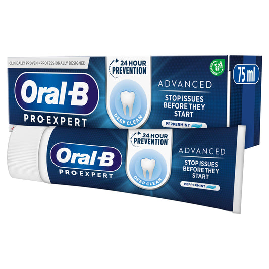 Oral-B Pro Expert Advanced Science Deep Clean Toothpaste 75ml GOODS Sainsburys   