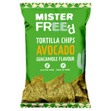 Mister Free'd tortilla chips avocado guacamole flavour 135g, UK version