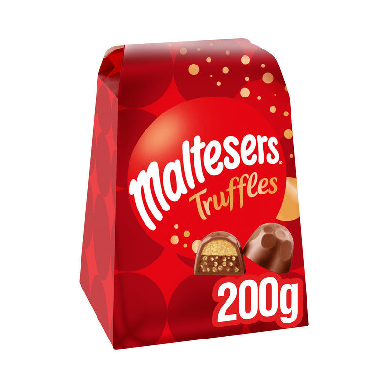 Maltesers Truffles Milk Chocolate Gift Box Of Chocolates 200g