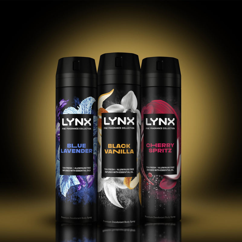 Lynx Black Vanilla body spray 200ml (British brand)