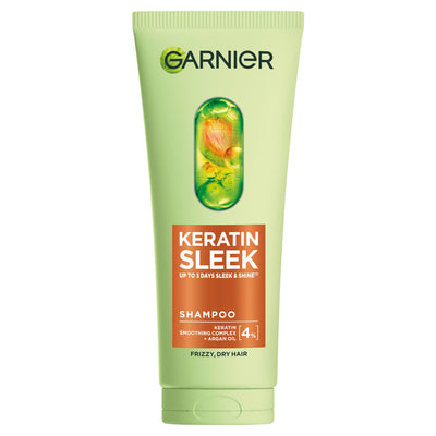 Sainsburys Garnier Fructis Keratin Sleek Shampoo 200ml- Buy online at McGrocer